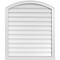 Ekena Millwork Arch Top Surface Mount PVC Gable Vent: Functional, w/ 2"W x 2"P Brickmould Sill Frame, 32"W x 38"H GVPAR32X3803SF - alternate 1